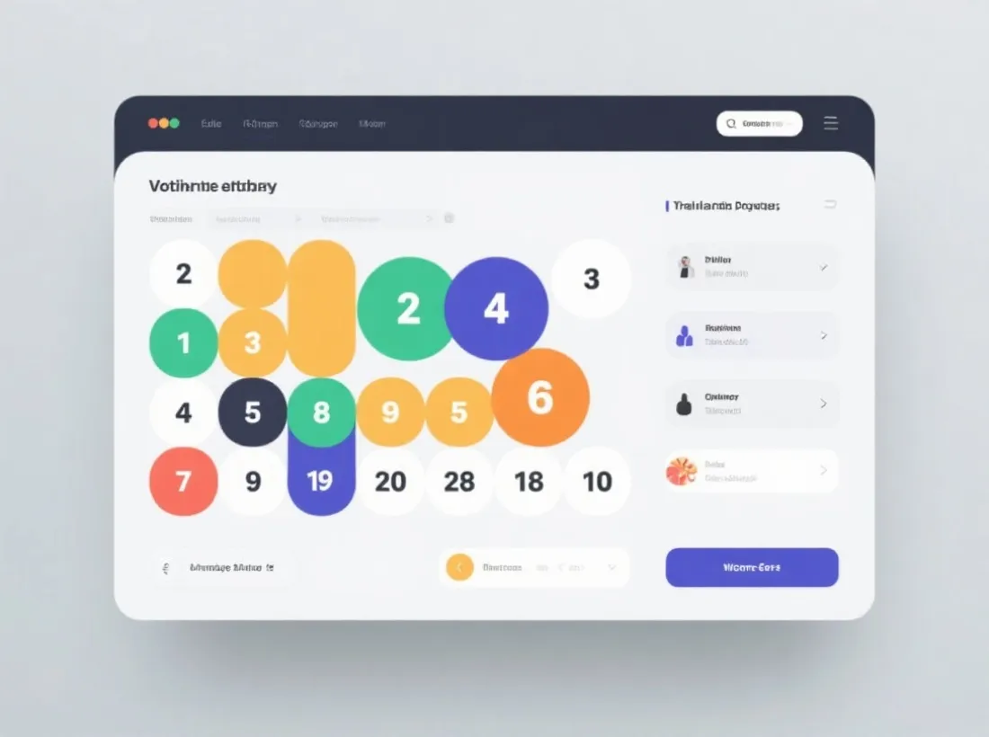 开奖信息可视化示意